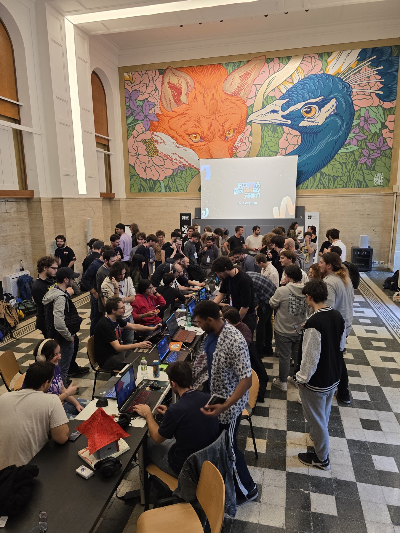 Aula durante una docenza